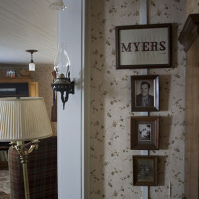 inside the Myers house